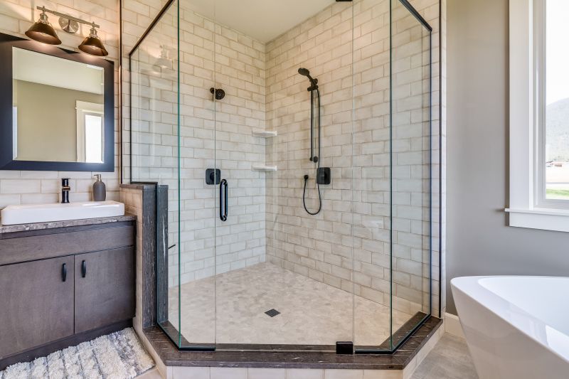 Contemporary Shower Setup